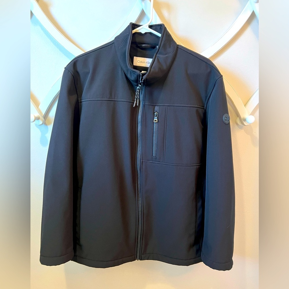 Men’s size large neoprene Calvin Klein jacket